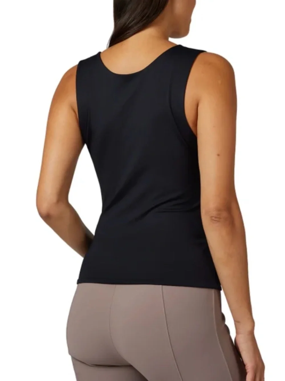 Layer Zero By 32 Degrees Womens 2 Pack Smoothing Double Layer Nylon Stretch Tops - Picture 4 of 6